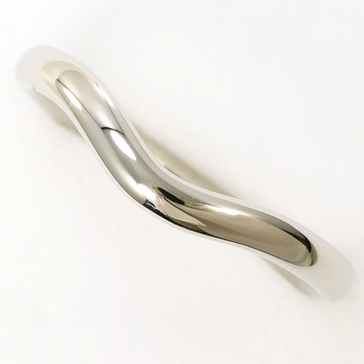 Tiffany & Co Curved Band Platinum Ring