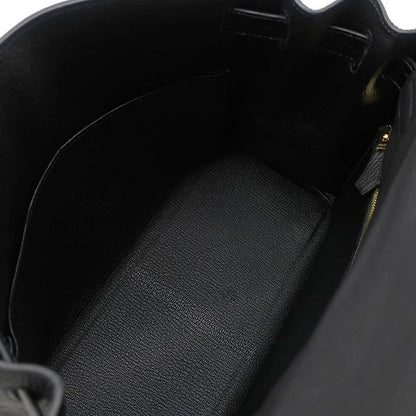 Hermes 2-Way Bag Kelly Touch 28 Inside Stitch Togo Niloticus Black Gold