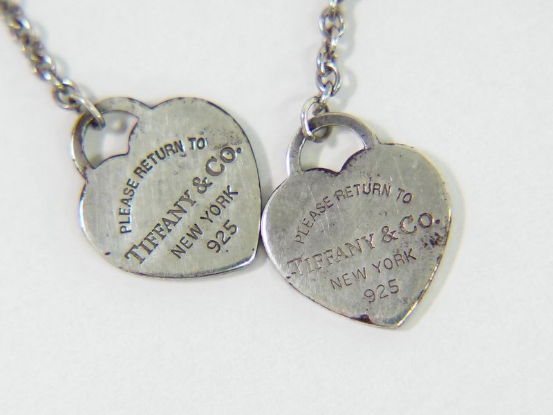 Authentic Tiffany & Co Tiffany & Co Return To Heart 5 Links 925 Necklace