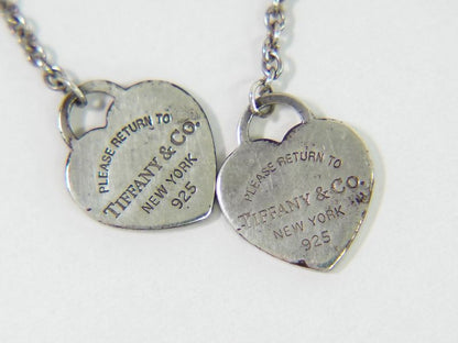 Authentic Tiffany & Co Tiffany & Co Return To Heart 5 Links 925 Necklace