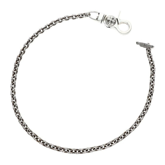 Chrome Hearts Chn Paper Tbar T Bar Chain Silver Wallet Necklace