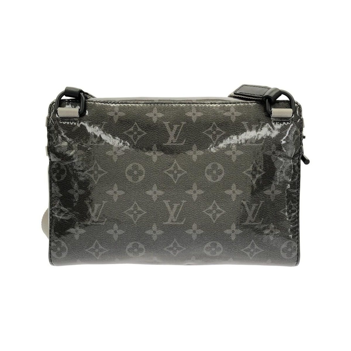 Louis Vuitton Monogram Eclipse Glaze Messenger PM Shoulder Bag — view 2