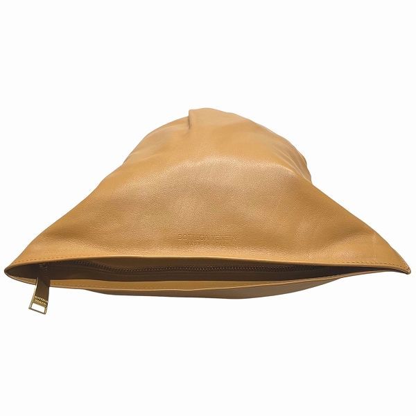 Bottega Veneta Twist 607964 Camel Bag Handbag Clutch Bag Women