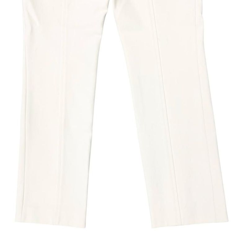 Hermes Slacks High Waist Pants 4h0478dr Size 34 Ivory White Hermes
