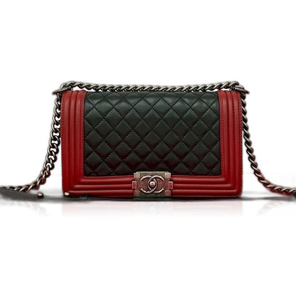 Chanel CC Logo Lambskin Leather Chain