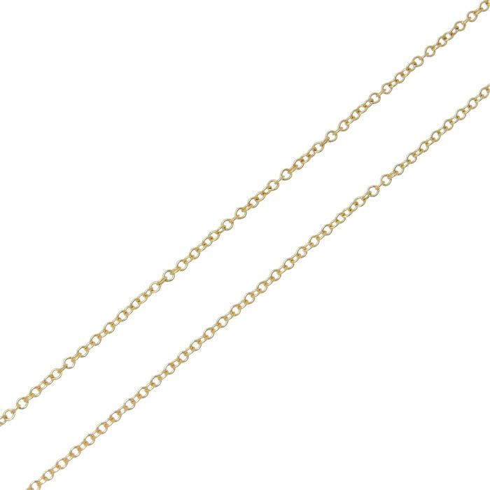 Tiffany & Co Tiffany & Co By-the-yard Diamond Necklace 18K Yellow Gold 750