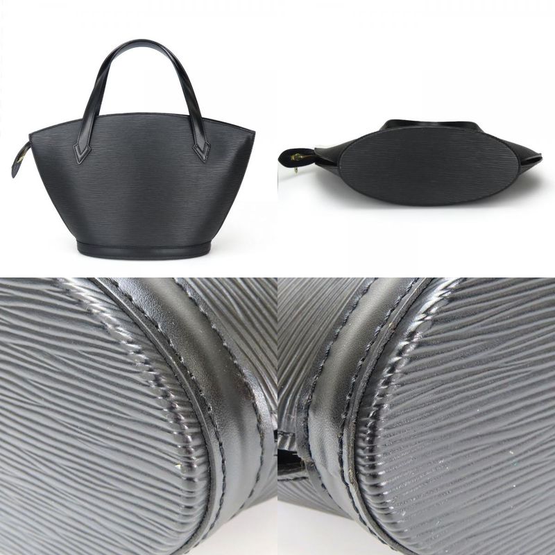 Louis Vuitton Tote Bag Saint-jacques M52272 Epi Leather Noir Black Gold