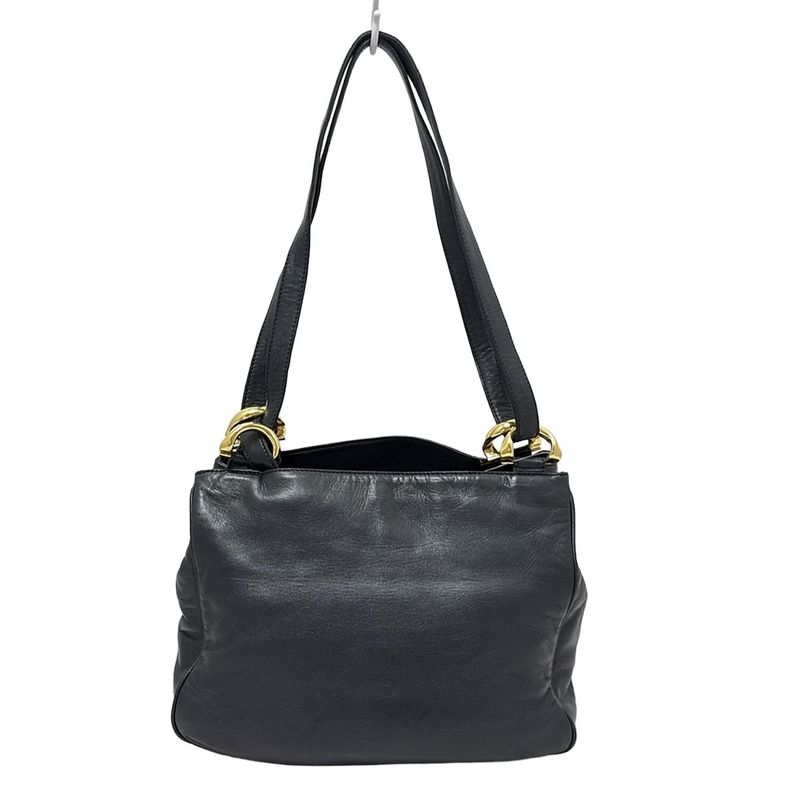 Loewe Shoulder Bag Amazona Black Leather
