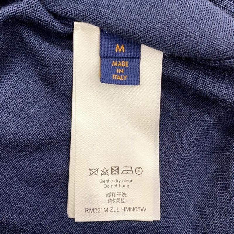 Louis Vuitton X Nigo Sweater Intarsia Heart Logo Turtleneck Knit Rm221m Zll