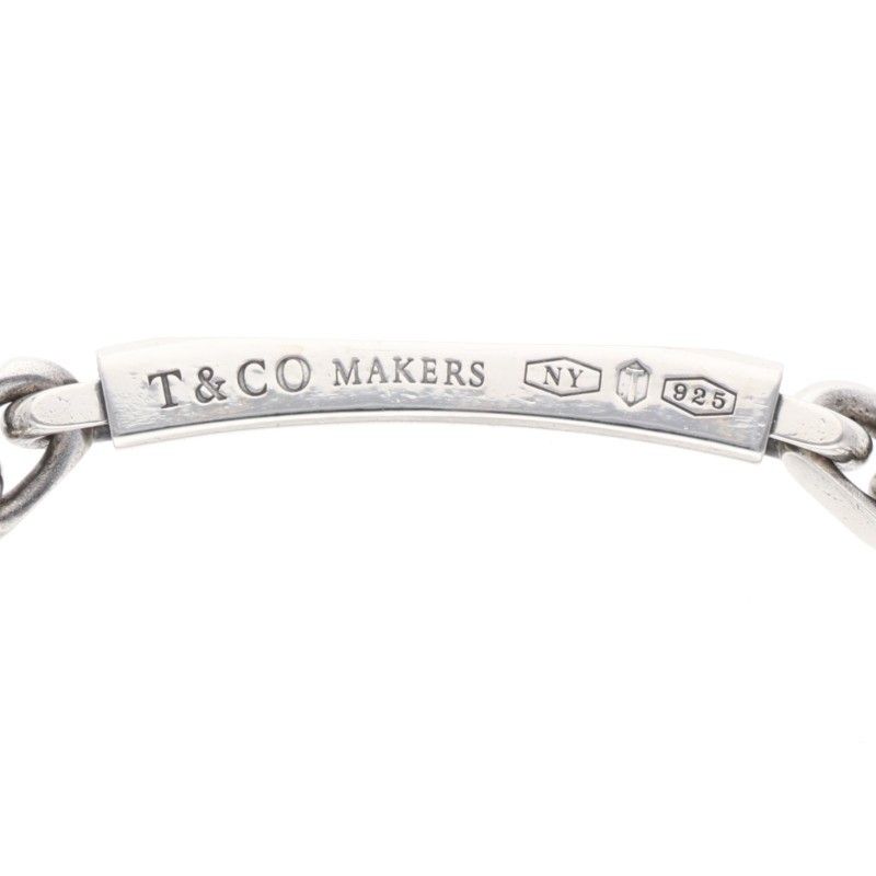 Tiffany & Co 1837 Makers ID Silver Bracelet Men's