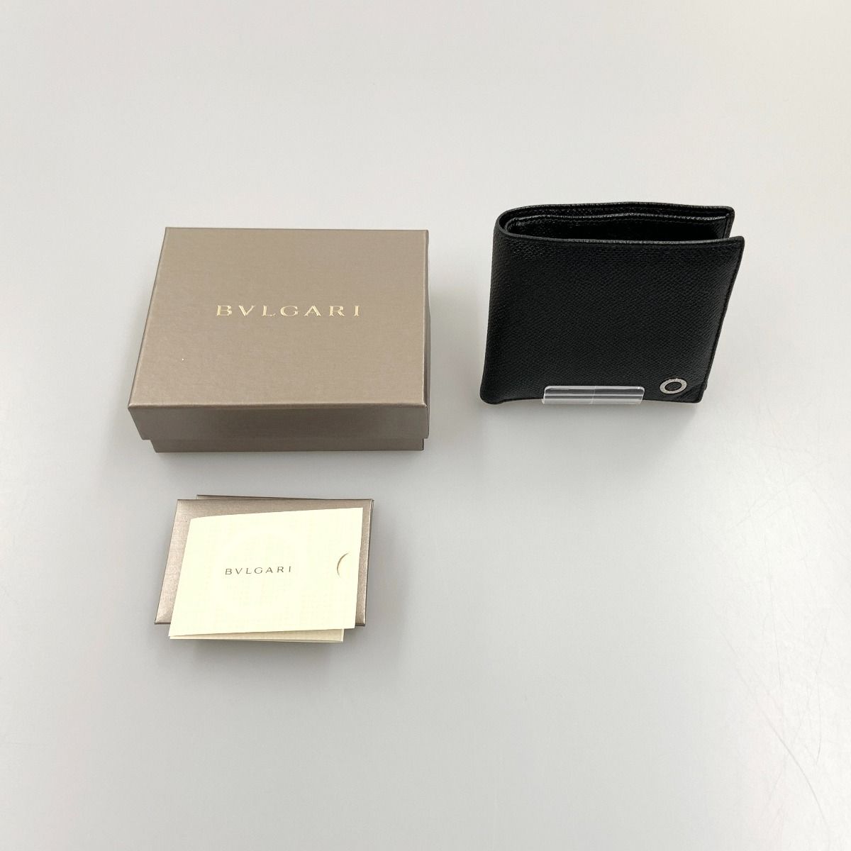 Bvlgari Bvlgari Bvlgari Man Bifold Wallet 30396 Black