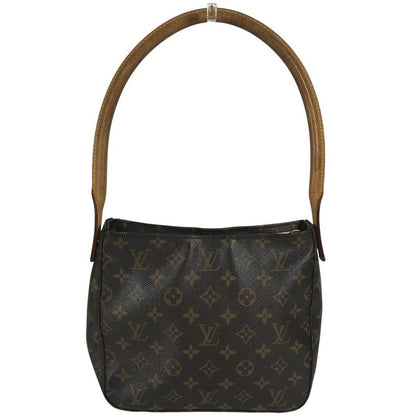 Louis Vuitton Shoulder Bag Looping MM Looping MM M51146 Monogram Canvas Brown