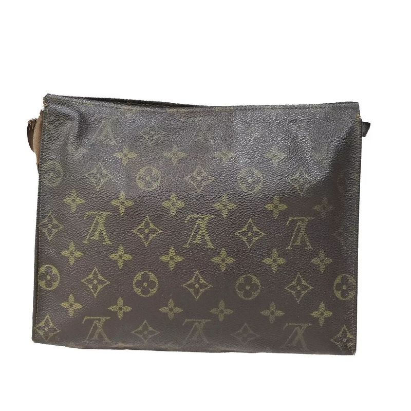 Louis Vuitton Pouch Poche Toilette 26 Clutch Bag Second Bag Monogram M47542