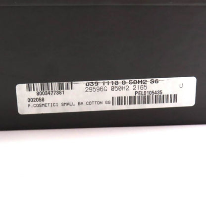 Gucci 002058 GG Canvas Leather Use Cosmetic Pouch Brown With Box Made In Italy