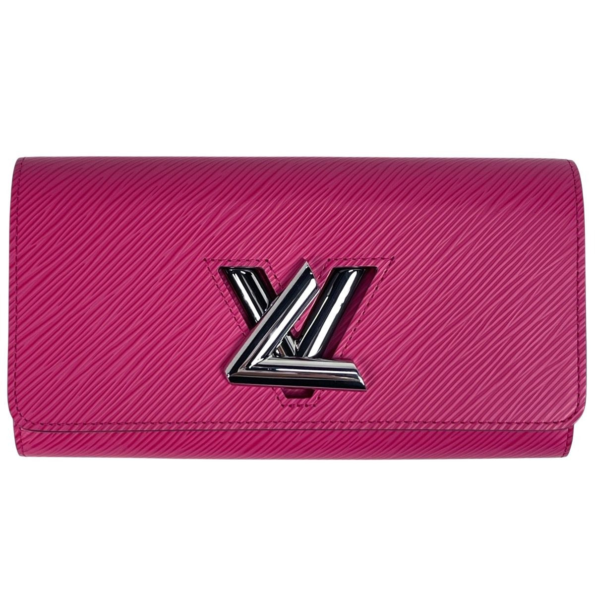 Louis Vuitton Portefeuille Twist Bill Purse Coin Bifold Long Wallet Epi