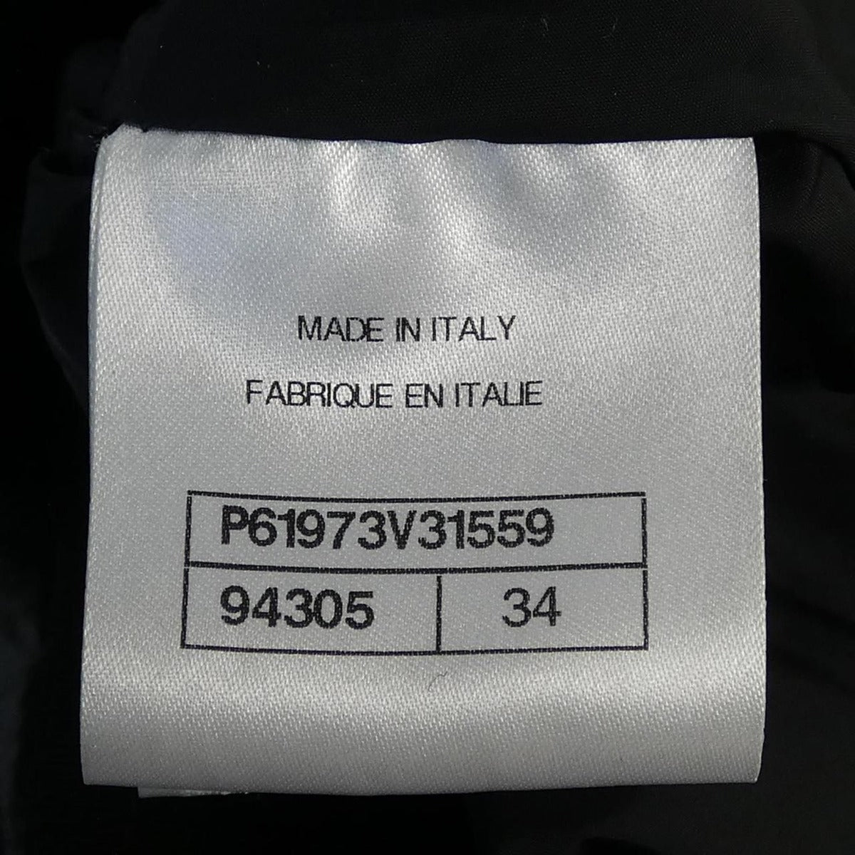 Chanel Coat Black 34 — view 3