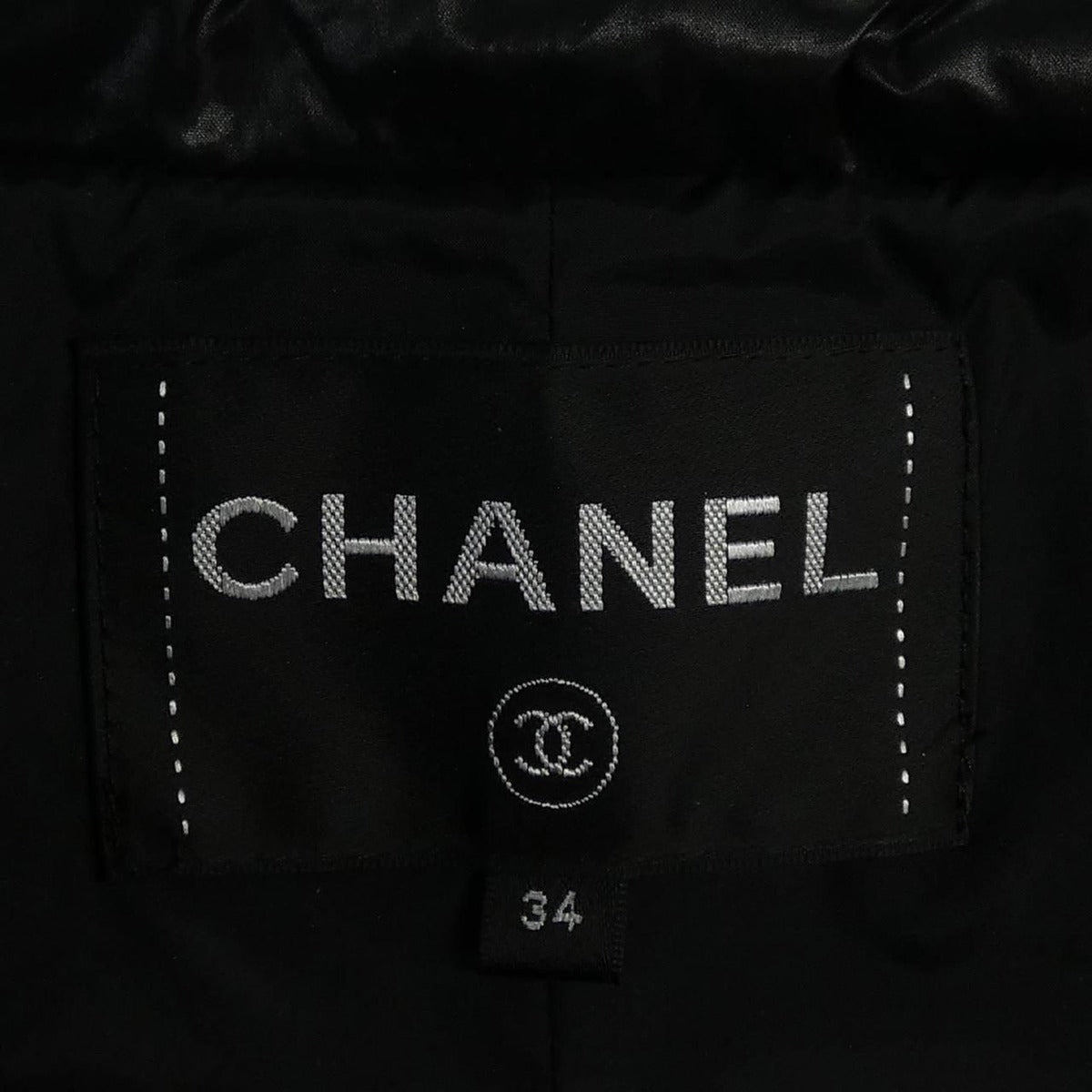 Chanel Coat Black 34 — view 5