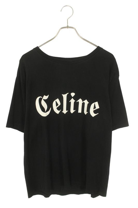 Celine 2x37a671q Gothic Logo Print T-shirt Men's S