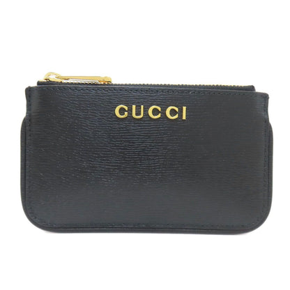 Gucci Script Coin Case Leather
