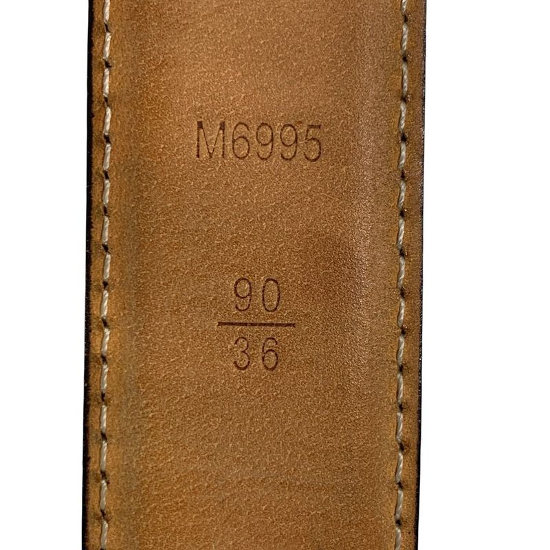 2963 Louis Vuitton M6995 Santure Ellipse Belt Louis Vuitton 90 36 Size Santure