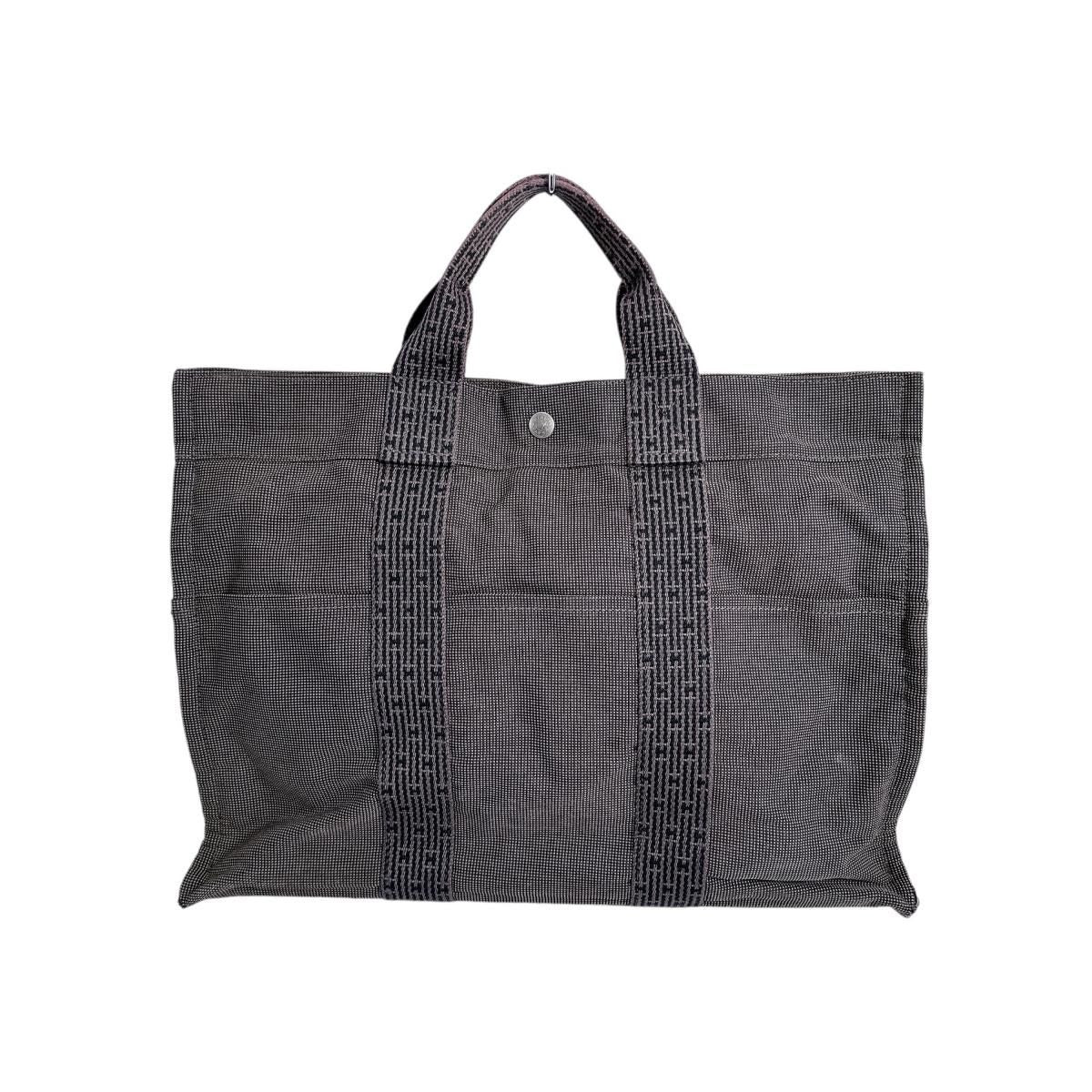 Hermes Business Bag Her Line MM Tote Gray