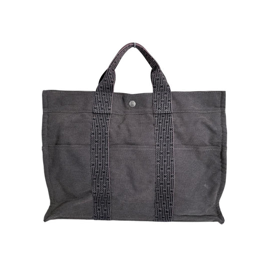 Hermes Business Bag Her Line MM Tote Gray