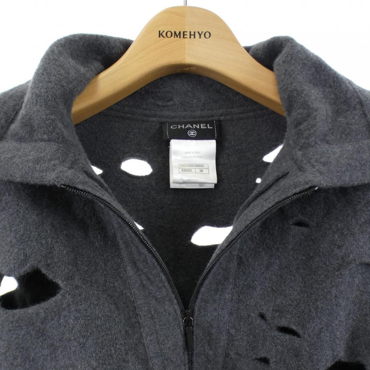 Chanel Size 38 Gray Jacket — view 5