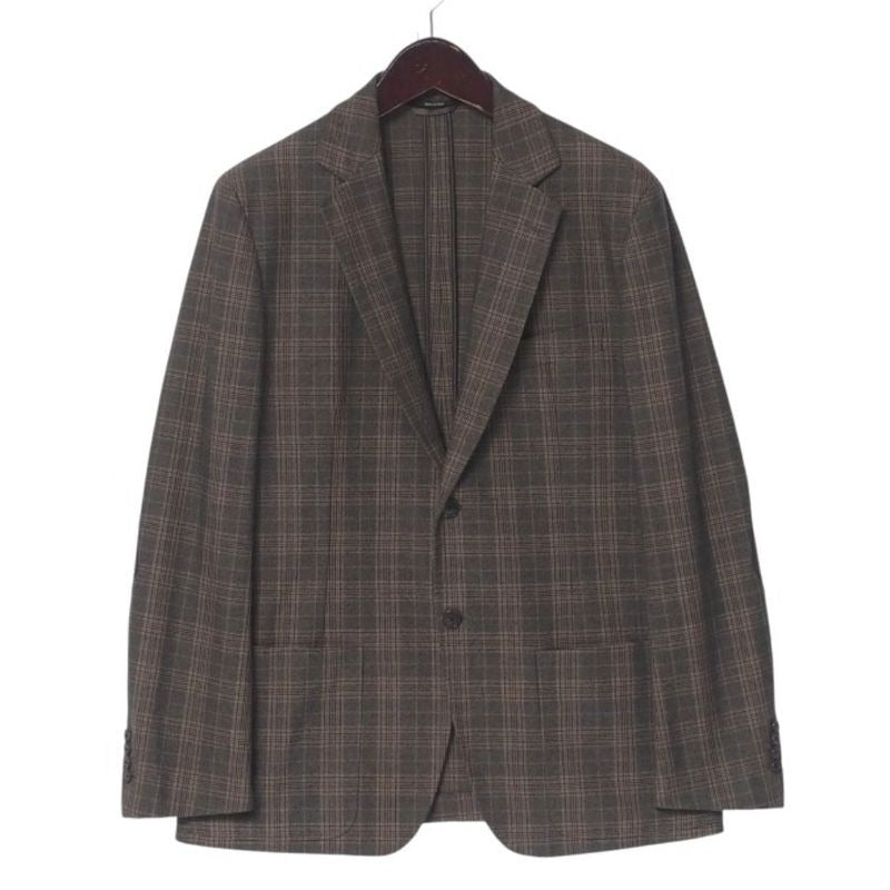 Hermes Tailored Jacket Size 52 Single Bleather Check 2