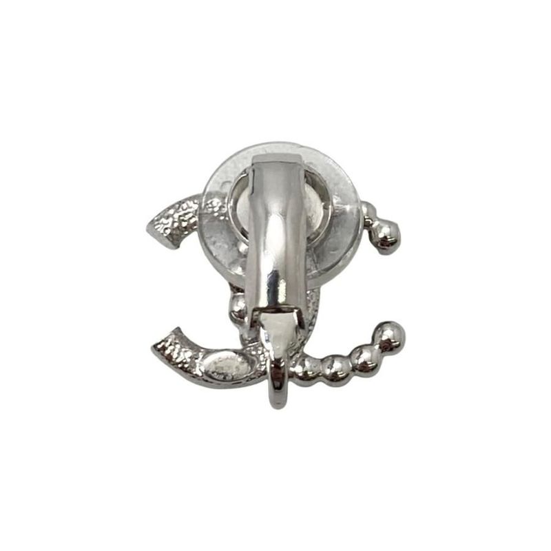 Chanel Earring Coco Mark Abd651 Rhinestone