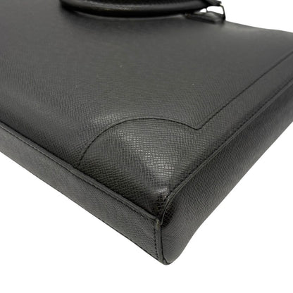 Louis Vuitton Slim Briefcase Taiga M30810 LV Handbag Shoulder Business Bag