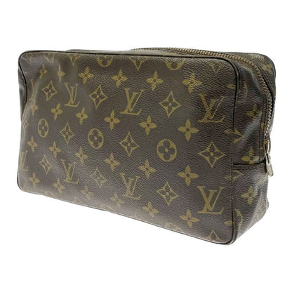 Louis Vuitton M47522 Monogram PVC Trousse Toilette 28 Brown 317550 Second Bag