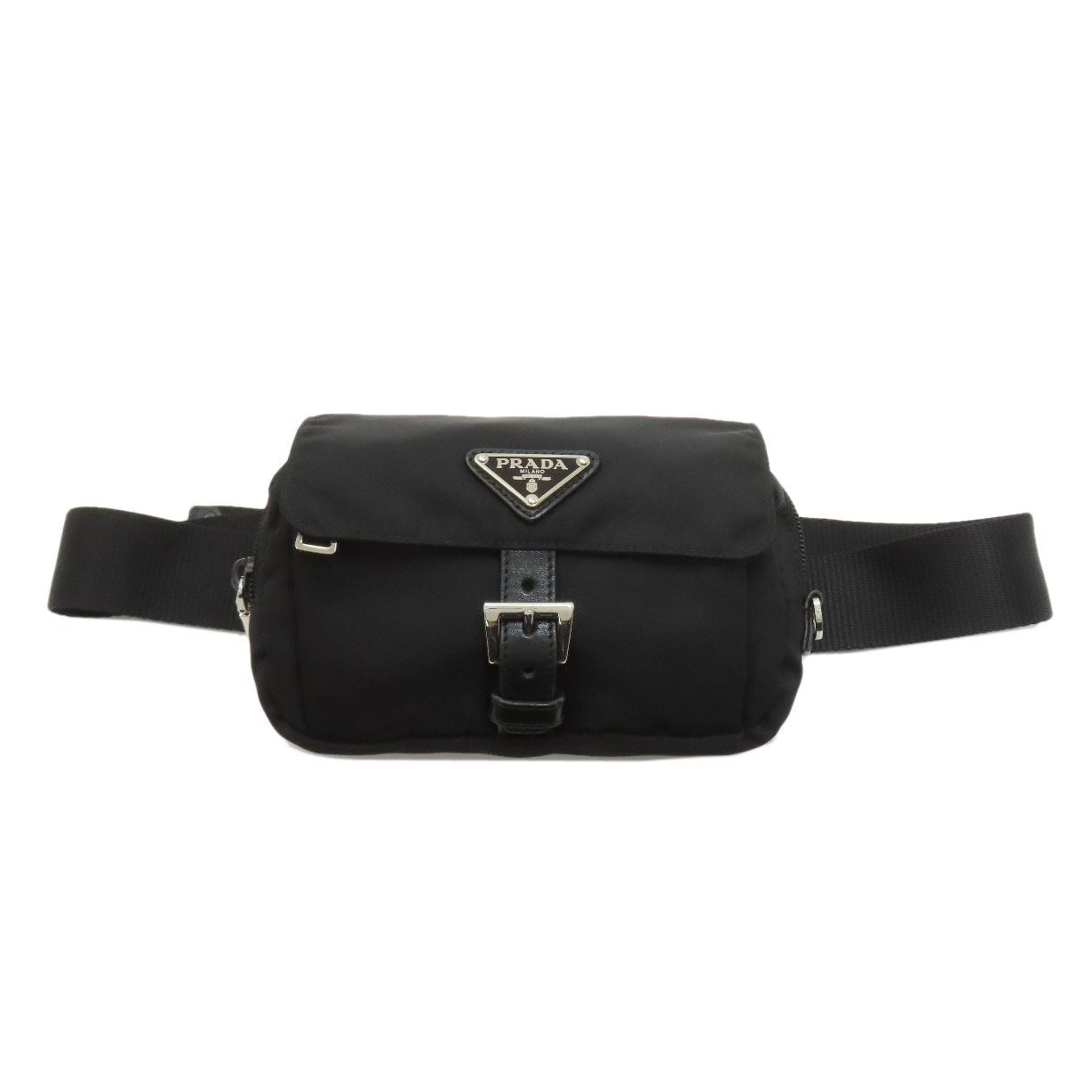 Prada Logo Hip Waist Bag Nylon