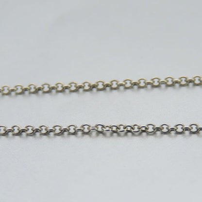 Tiffany & Co Necklace Silver 925 18K Yellow Gold Approx 2.9g Silver Yellow Gold