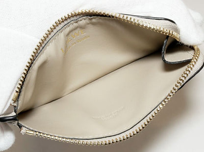 Loewe Coin Case With Card Case L-shape Zipper Fragment Case Anagram Repeat Coin