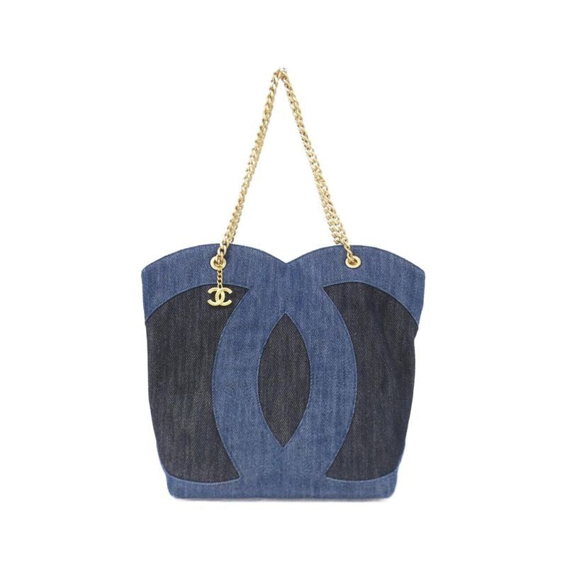 Chanel As3857 Pouch Denim Blue Bag
