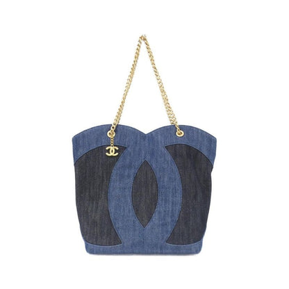 Chanel As3857 Pouch Denim Blue Bag