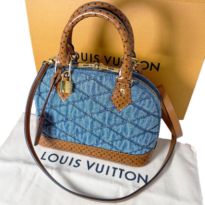 Louis Vuitton Maltage Pre Fall Collection Alma BB Monogram Jacquard Denim