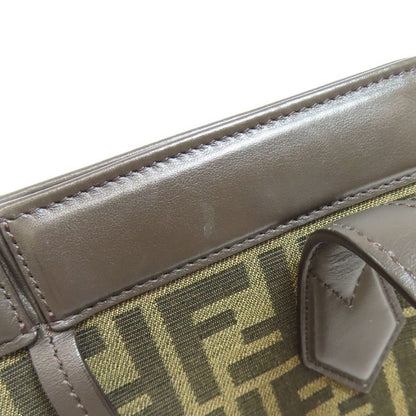 Fendi Origami Medium Zucca Pattern Tote Bag Canvas Women