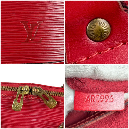 Louis Vuitton Handbag Alma PM Epi Leather Castilian Red — view 11