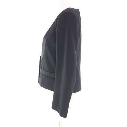 Chanel Lining Silk Coco Button with Rhinestone Wool Jacket — view 2
