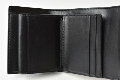 Celine Wallet Mini Wallet Celine Women's Trifold Wallet Black Small Trifold