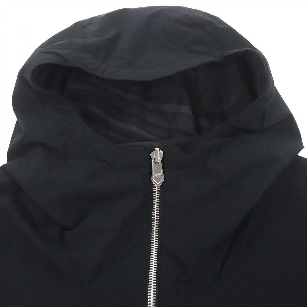 Hermes Button All Over Pattern Reversible Double Zip Up Mountain Hoodie — view 4