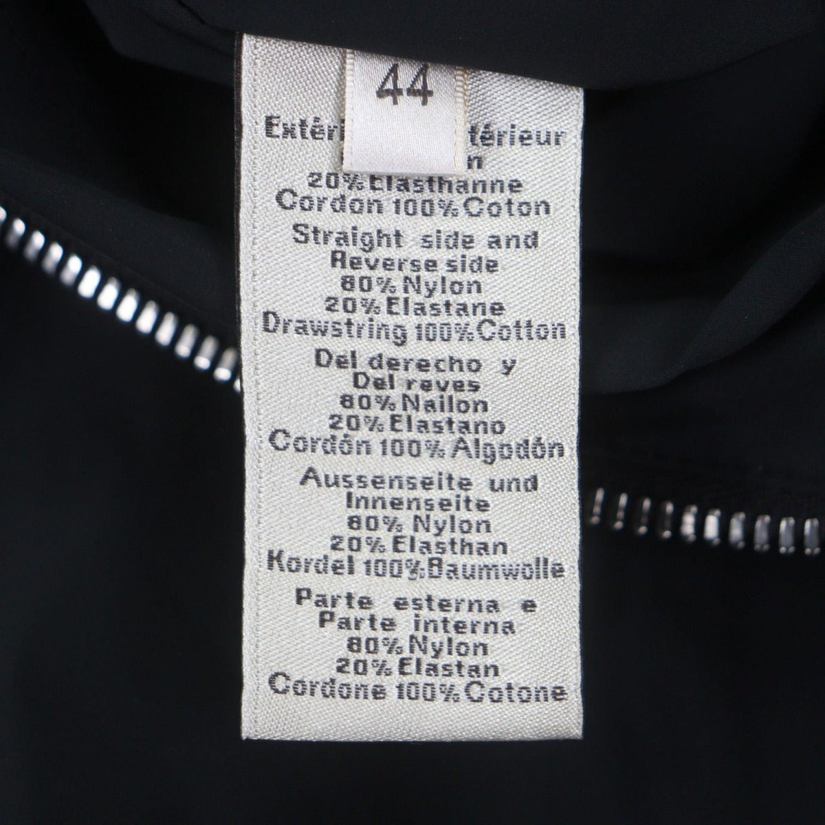 Hermes Button All Over Pattern Reversible Double Zip Up Mountain Hoodie — view 9