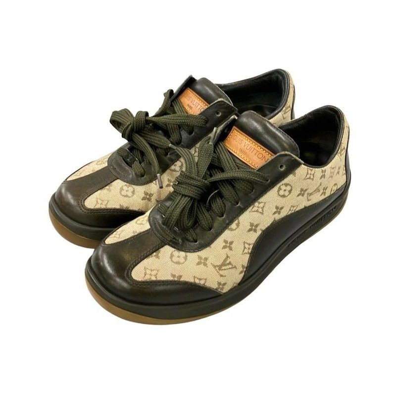 Louis Vuitton Low Cut Sneakers Monogram 35.5