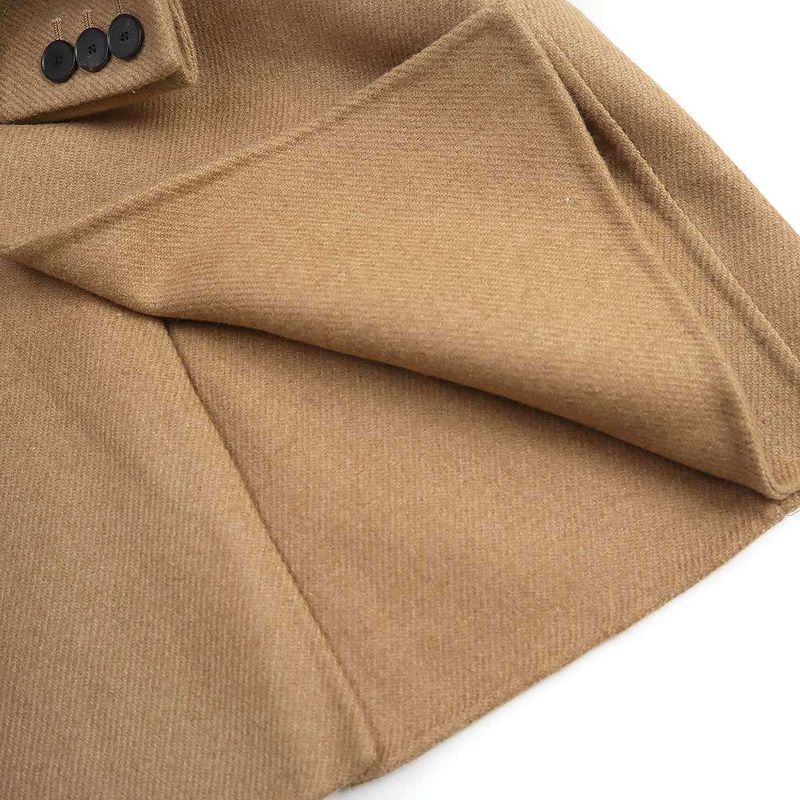 Christian Dior Camel Wool Chester Coat 840m02a0012 Camel 34