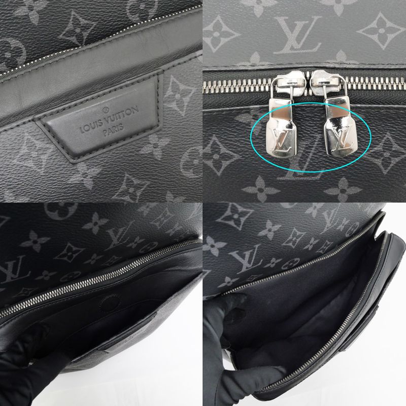 Louis Vuitton Monogram - Eclipse Apollo M43186 Noir Black Backpack Bag