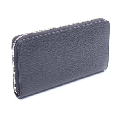 Celine Round Wallet Large Zip Black Leather — view 2