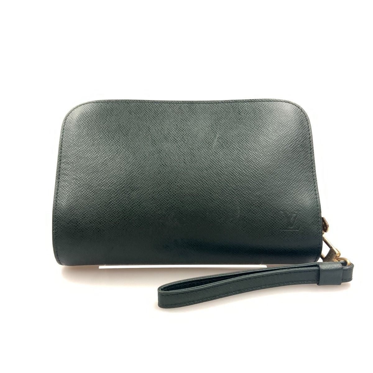 Louis Vuitton Taiga Baikal Clutch Bag Green