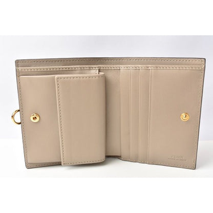 Fendi Wallet Fold BY THE WAY Calf Leather Rose 8 M0387 — view 2