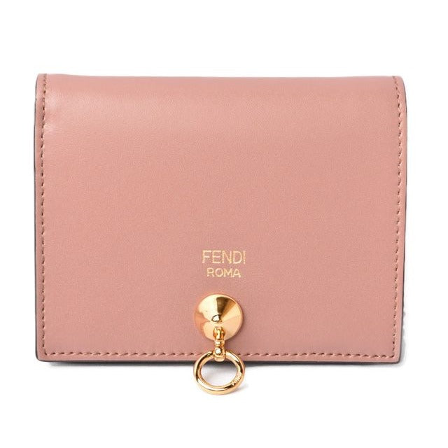Fendi Wallet Fold BY THE WAY Calf Leather Rose 8 M0387